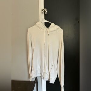 Uniqlo white cream hoodie